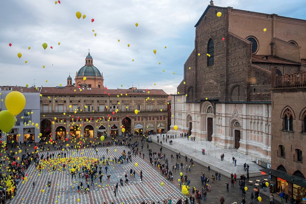 Piazza Maggiore din Bologna